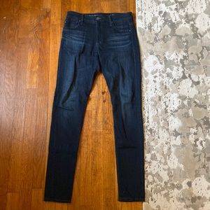 The Farrah Dark Wash Skinny Jeans